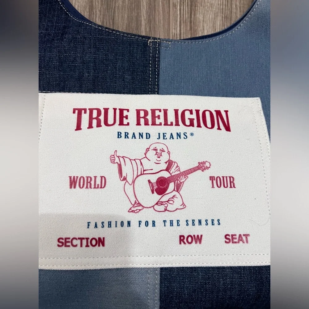 NEW True Religion Denim Hobo Handbag